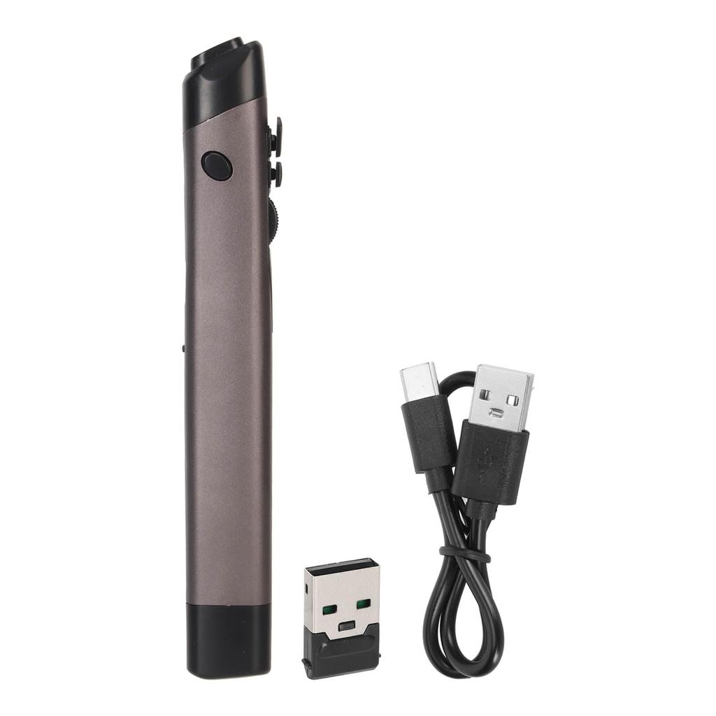 Optical Pen Mouse, 2.4Ghz Wireless Bluetooth Pocket Rechargeable Pen Mouse, 1200 DPI Handwriting Ergonomic Mouse for Laptop Android Tablet PC