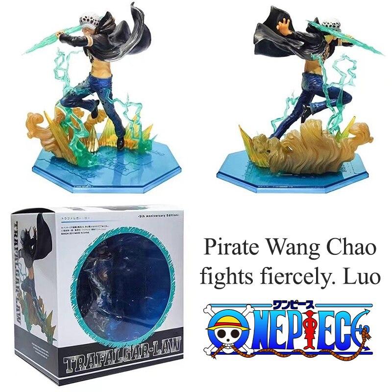 17cm Anime One Piece F Zero Trafalgar Law Battle Ver .Pvc Figure Model Toys Gifts for Children