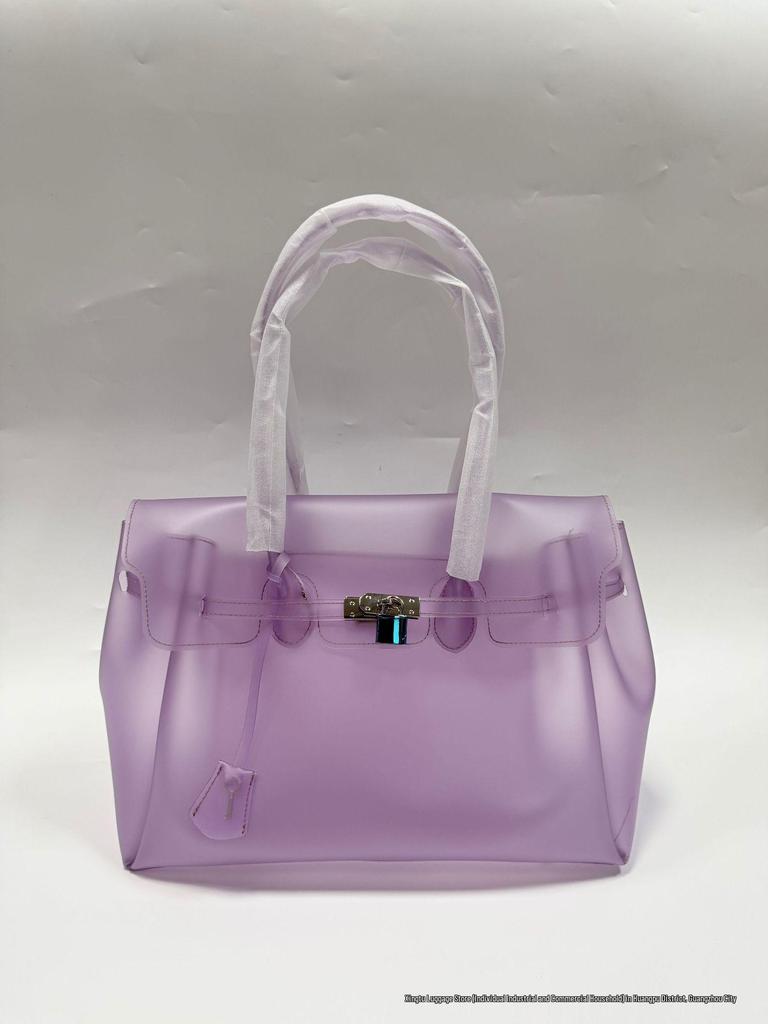 Sac cabas à bandoulière imperméable en TPU grande capacité style coréen pour femme