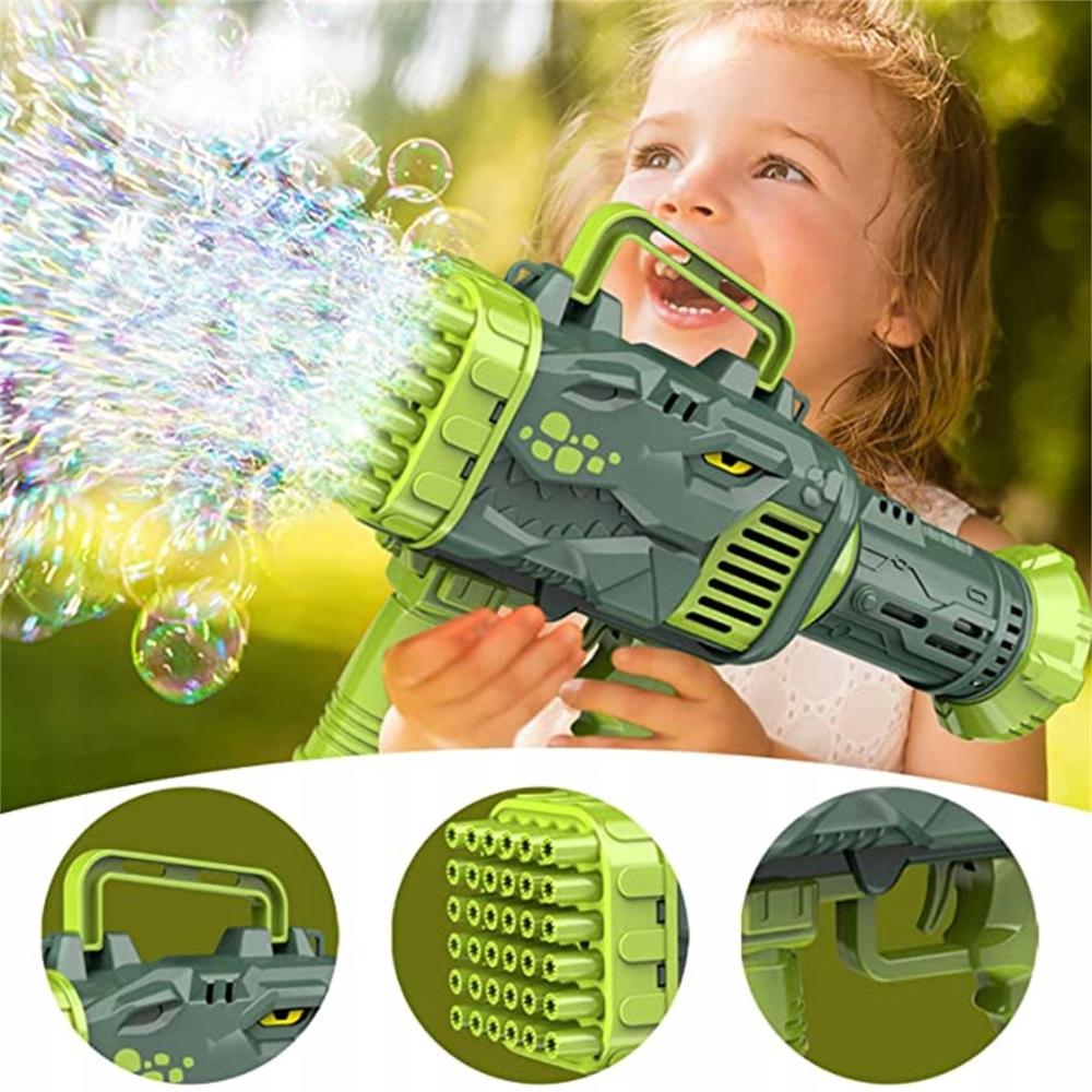 Bazooka Gun Generator Automatic Soap Bubble Machine for Kids