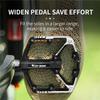 WEST BIKING Bicycle Pedals Sealed DU Bearing Nonslip Pedal Mountain Road Bike Cycling Alloy MTB Pedal Bicycle Accessories