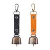 Loud Bear Bell Decoration Protection Portable with Carabiner Multipurpose Wind Chime Backpacks Pendant for Emergency Climbing