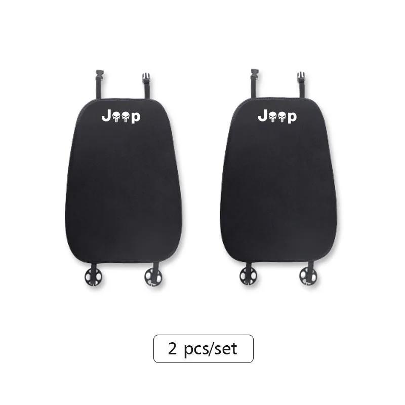 For Jeep Flax Car Seat Cover Backrest Pad Cushion Mat For Jeep Wrangler Rubicon Renegade Compass Grand Cherokee Patriot Liber