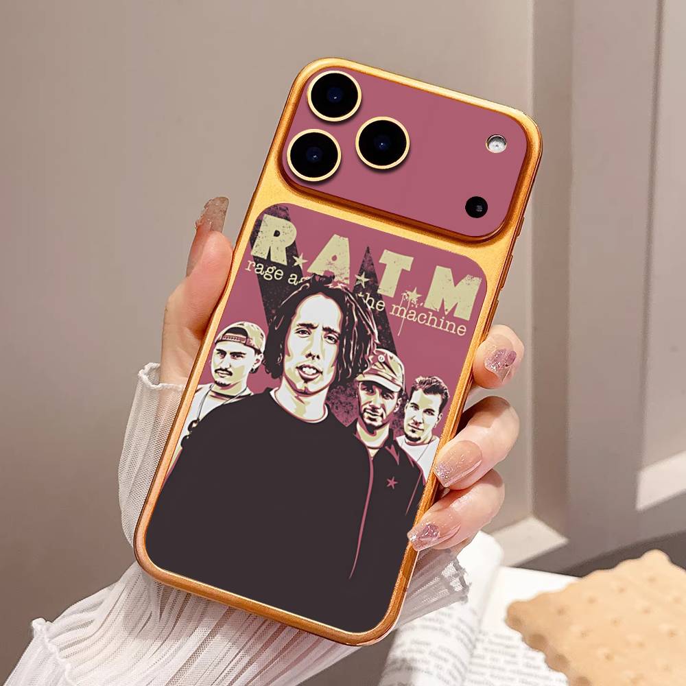 Band Rage A-Against The M-Machine Classic For IPhone 17 Pro 17 Pro Max Back Skin Sticker Protective Decal Wrap