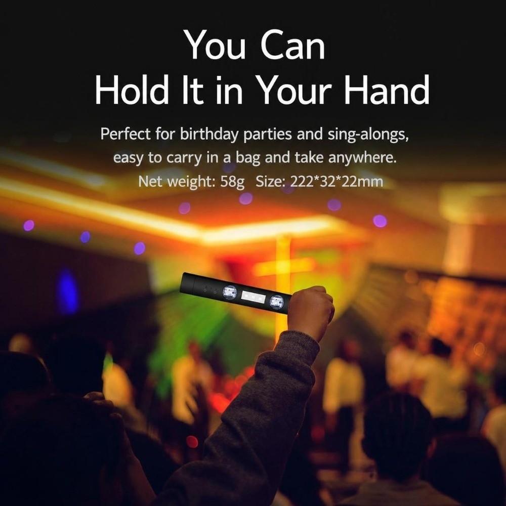 Rechargeable Car Atmosphere Lamp USB Charging RGB Led Car Interior Light  Birthday Party