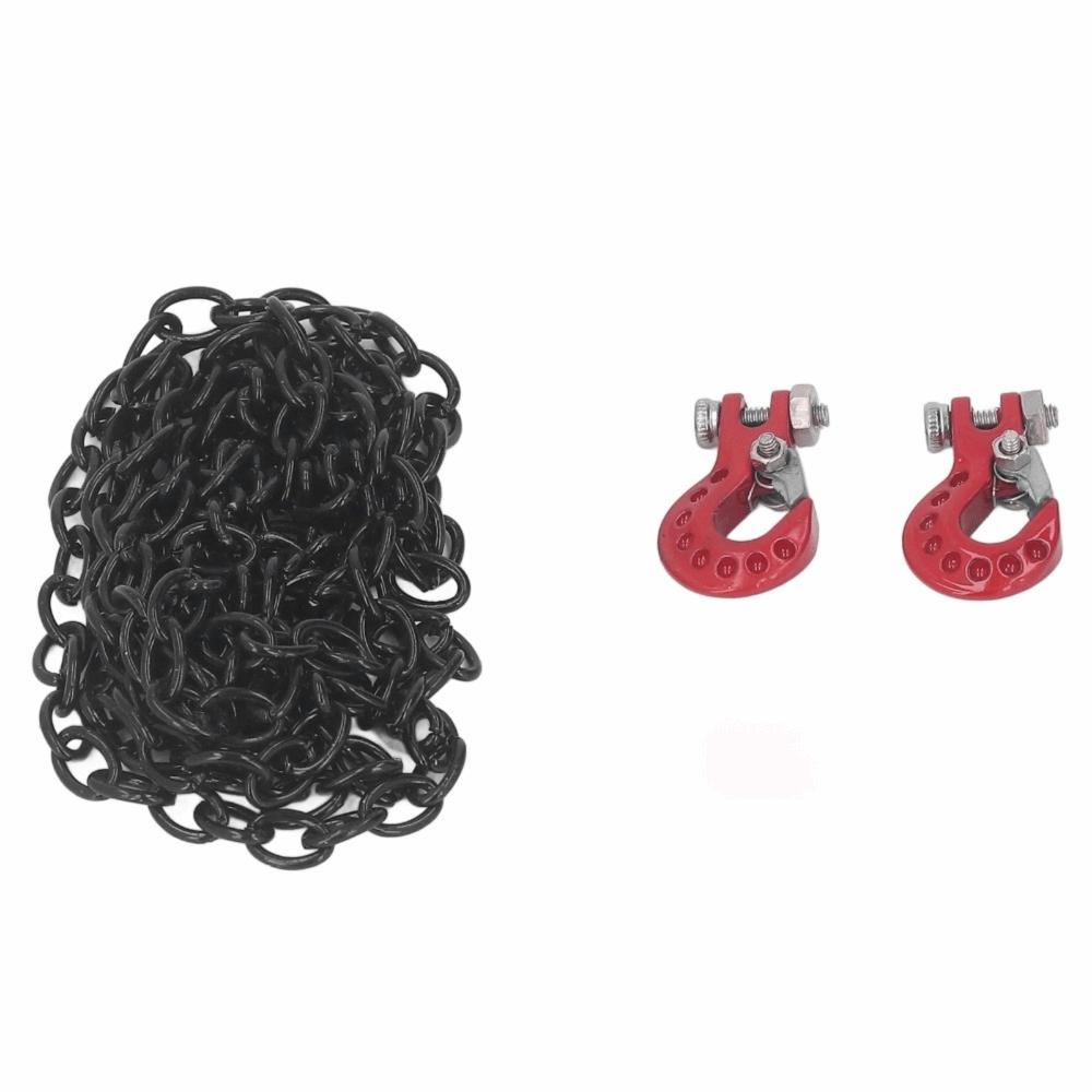 Upgrade Parts Tow Hook Set for SCX10/D90/D110/TF2/TRX4 1/10 RC Crawler Truck For RC Crawler