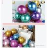 50PCS Thicker Material Thicker Balloons Metal Color Finish Party Balloons  Baby Shower
