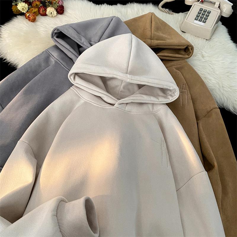 Hanorac Blockbuster pentru femei Primăvară și Toamnă Jachetă cu glugă Vintage Top cu imprimeu trendy de marcă