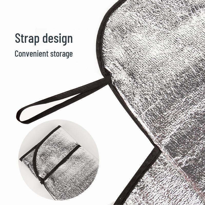 Car Snow & Sun Shield 200x70CM - Windshield Frost Protection In Stock