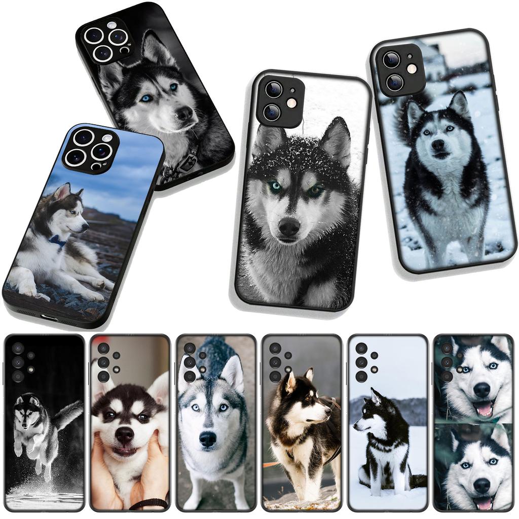 Cover for Xiaomi Redmi Note 14 12 13 ProPlus A4 A3 Pro Plus 12C 13C 14C 5G Phone Case Husky Pet Dog Wallpaper