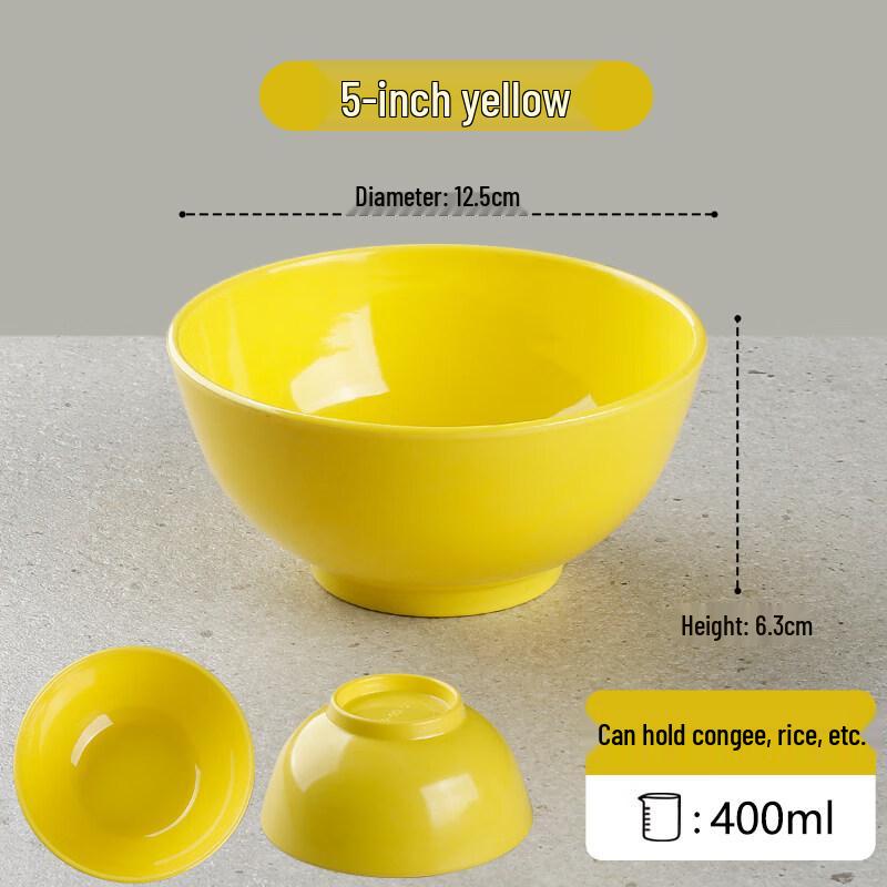 

5-inch Melamine Rice Bowls