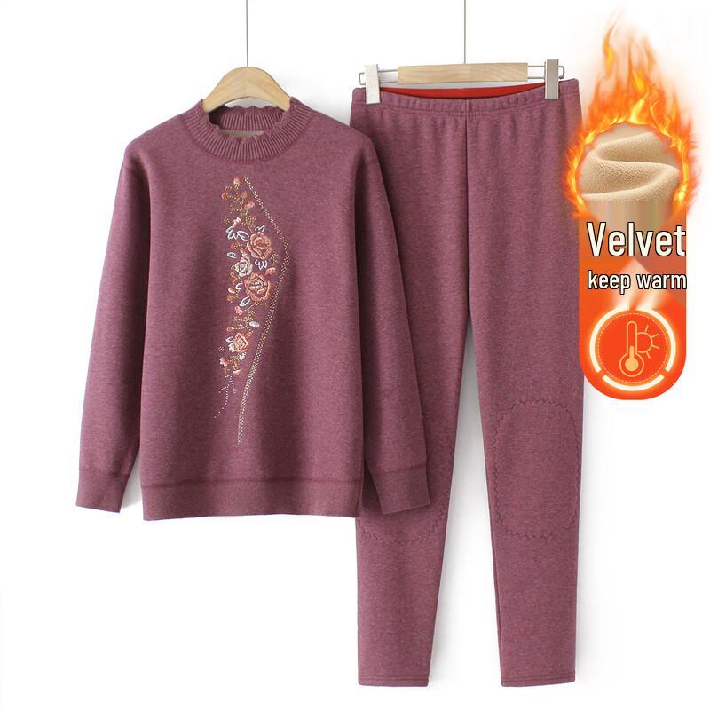 

Madam Datang Women s Thermal Underwear Set 4XL