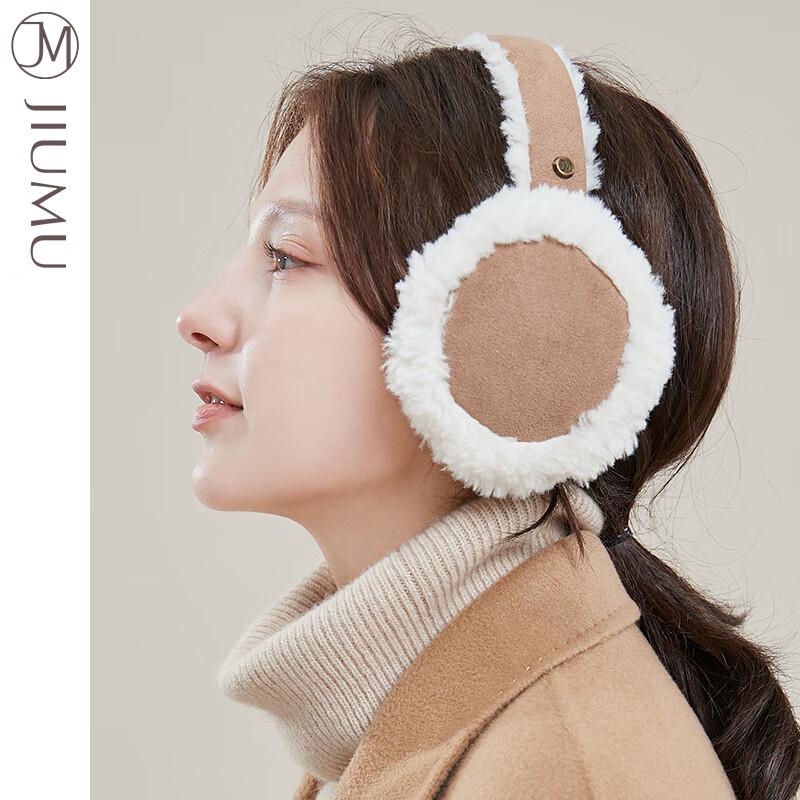 JIUMU Women's Plush Winter Earmuffs