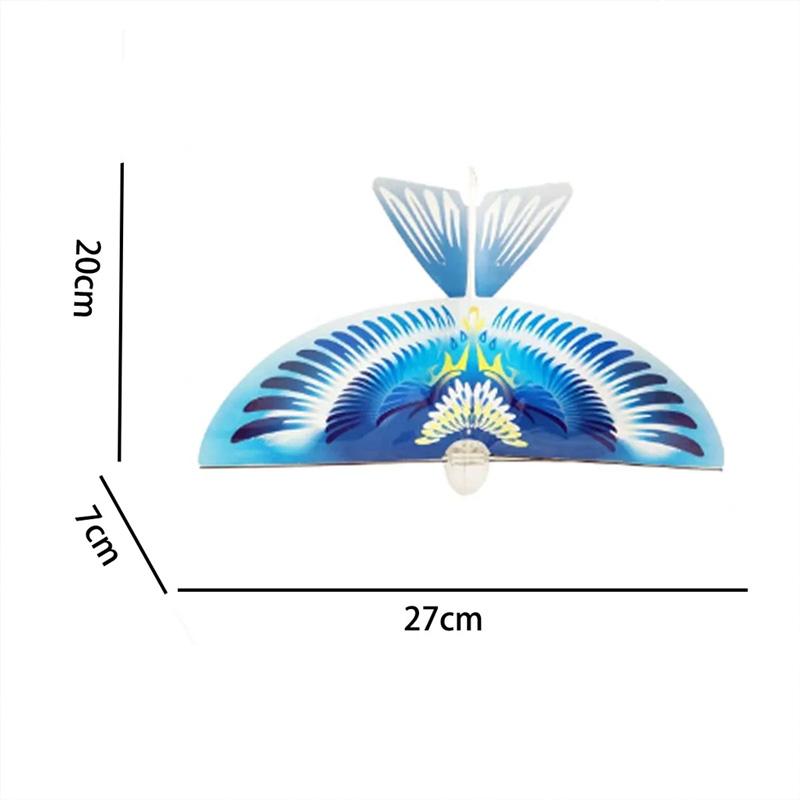 New Simulation Electric Flying Spinning Bird Free Flying Space Bird Model Parent-child Interactive Toy Children's Birthday Gift