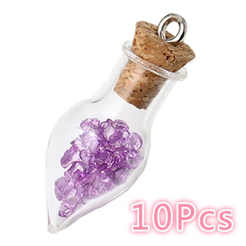 Glass Bottle Dried Flower Cork Vial 