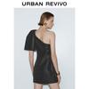 UR Women's Asymmetrical One-Shoulder Mini Dress
