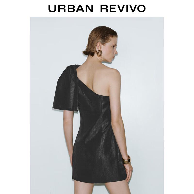 UR Women's Asymmetrical One-Shoulder Mini Dress