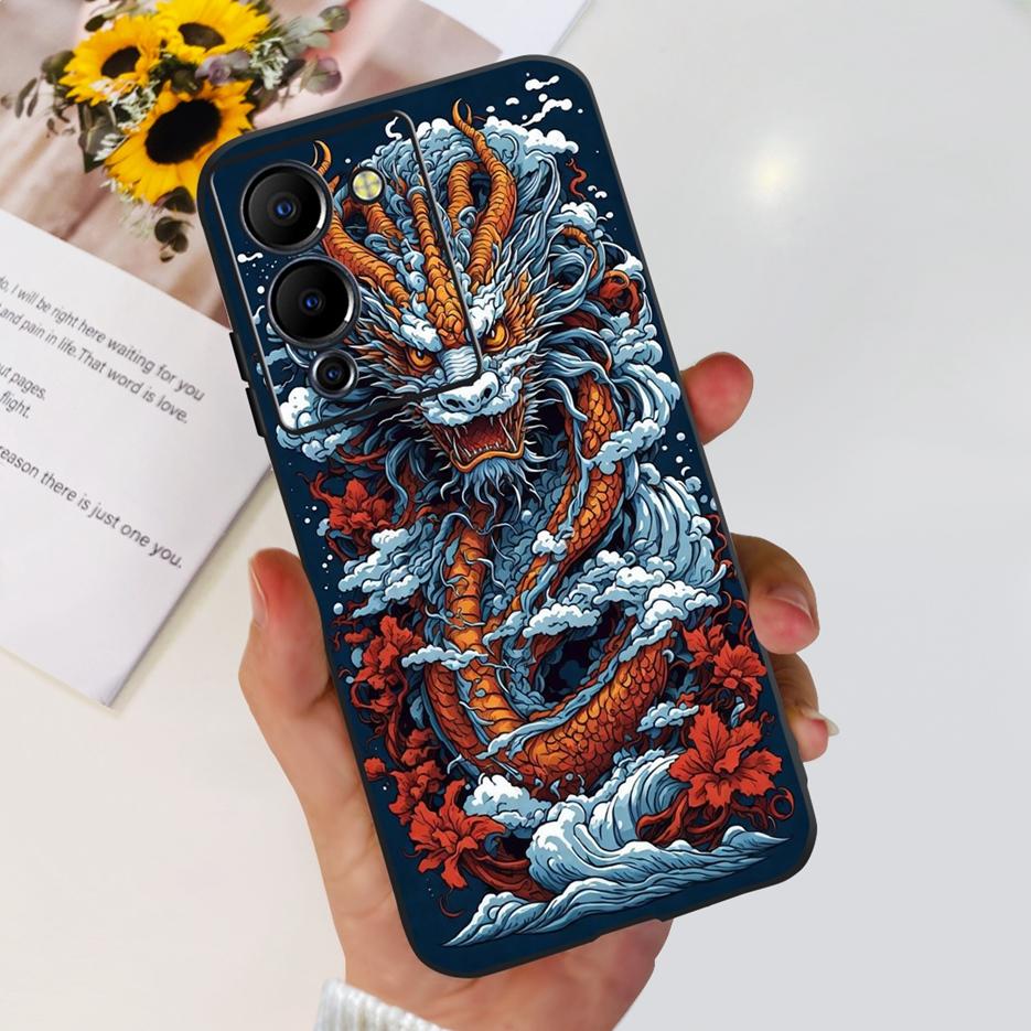 Per Custodia Infinix Note 12 G96 X670 Nuova Moda Cover Dipinta Custodia Telefono Antiurto Per Infinix Note 12 Turbo Note12 G96 Sacchetti Morbidi