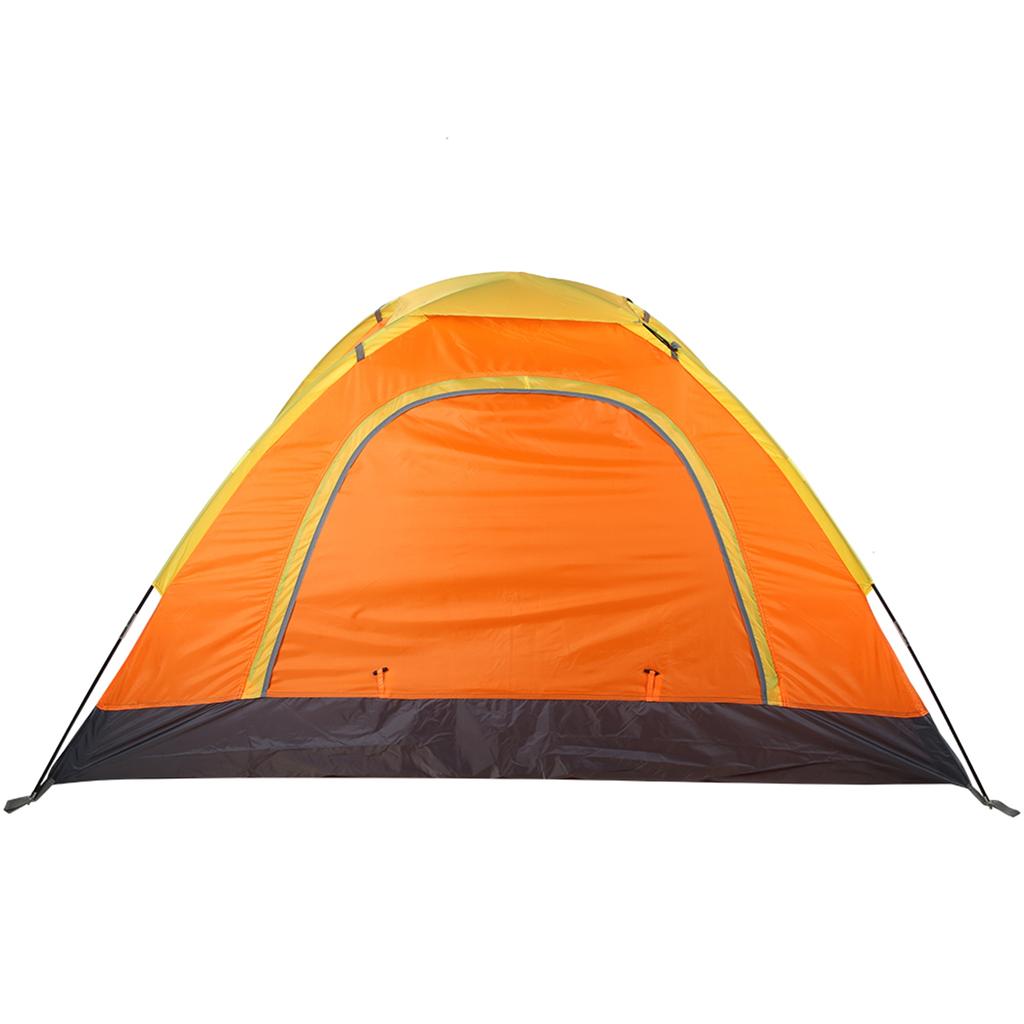 Outdoor Portable Anti Mosquito 1 2 People Tent Accessory for Climbing Camping Beach(orange )