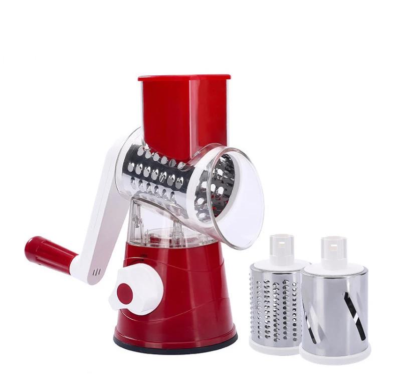 Multifunctional Roller Vegetable Cutter Hand Crank Garlic Potato Shredder Manual Carrot Cheese Grater Tools Kitchen Accessories