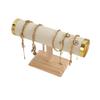 T-bar Bracelet Display Stand Wooden Jewelry Storage Stand Luxury Jewelry Rack Holder  Woman Girls