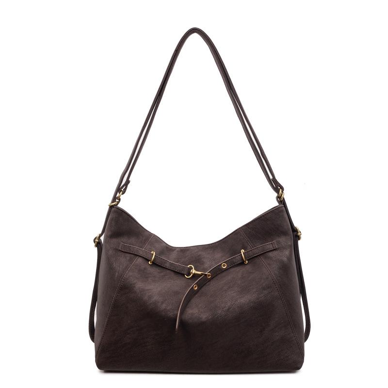 

2025 Autumn/Winter Retro Women s Large Capacity Versatile Shoulder & Crossbody Tote Bag
