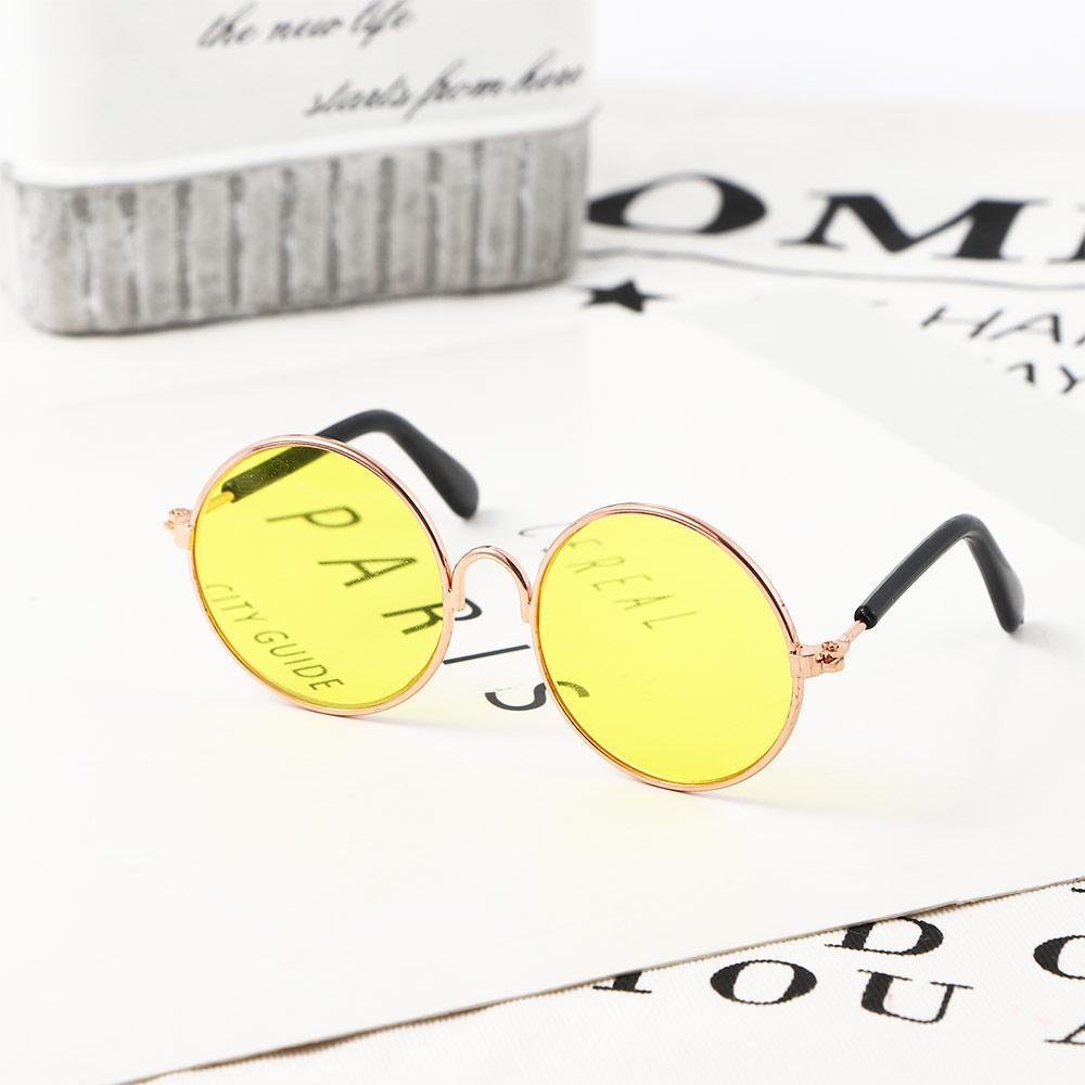 For Little Dog Cat Photos Props Trend Toys Pet Sunglasses Eye-wear Cat Glasses Reflection Glasses