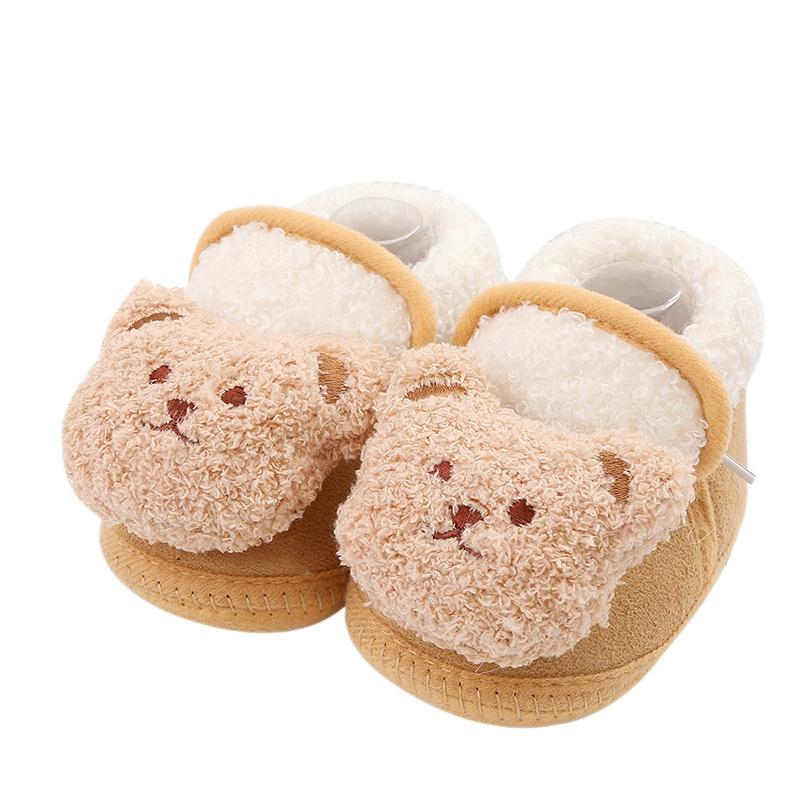 

Детская теплая обувь Мультяшная плюшевая детская обувь Мягкие и удобные зимние сапоги 14