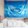 NAPOLI LOGO Tapestry for Bedroom Aesthetic Classroom Tapestries Wall Hanging for Living Room Dorm Office,Ideal Creative Gift