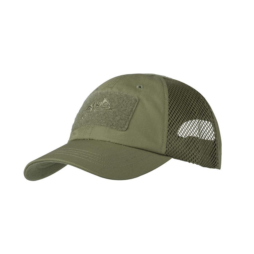 Mesh Cap Tactical Cap Baseball Cap Military BBC VENT CAP Headgear Baseball Cap Tactical Helikong [HELIKON-TEX] Helikon-Tex (Olive Green)