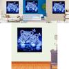 Exquisite Diy Painting Full Circular Tigers Butterfly With 3d Embroidery For Elegant Home Decor