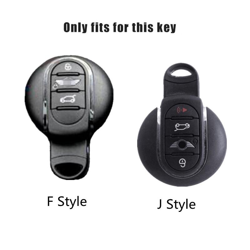 GZIO5 Zinc Alloy Car Key Case Cover Fob For BMW Mini COOPERS COUNTRYMAN ONE JCW CLUBMAN F56 F55 F54 F57 F60 Roadster Car Accessories