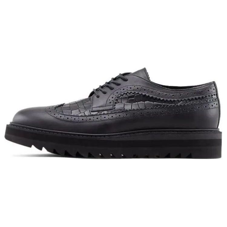 ONITSUKA TIGER Brogue Comfortable Fashion Casual Versatile Sneakers Men Sneakers Black 1181A305-001