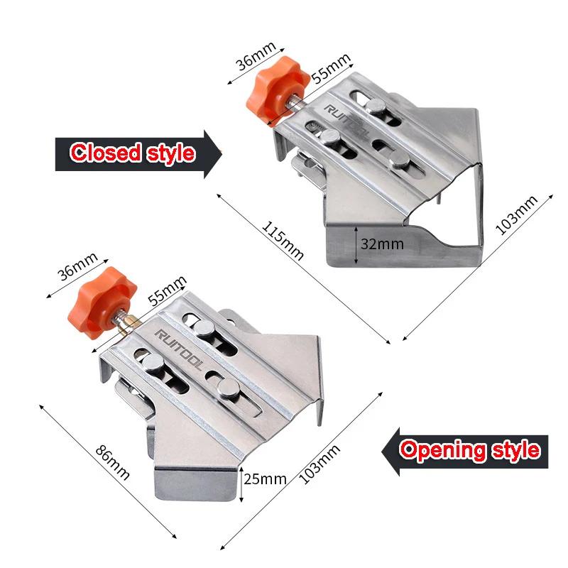 Right Angle Clamps, 90 Degree Positioning Squares Heavy Duty Woodworking Corner Clamp DIY Tool for Picture Frames Cabinets