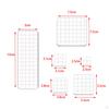 6Pcs Stamp Blocks DIY Ornament Universal with Grid Lines Durable Set Tool for Crafts