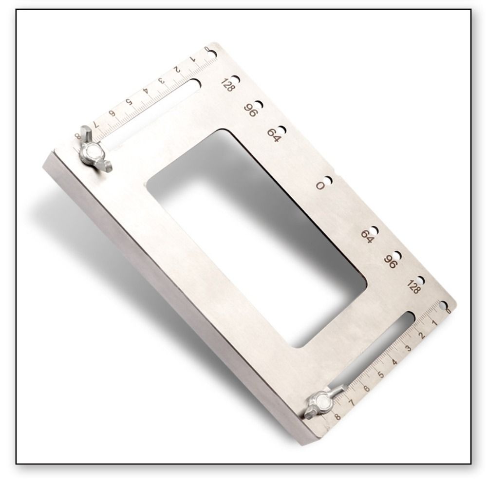 

Scale Hardware Template Hole Pitch Wardrobe Hole Punch Punch Locator Cabinet Jig Drill Guide