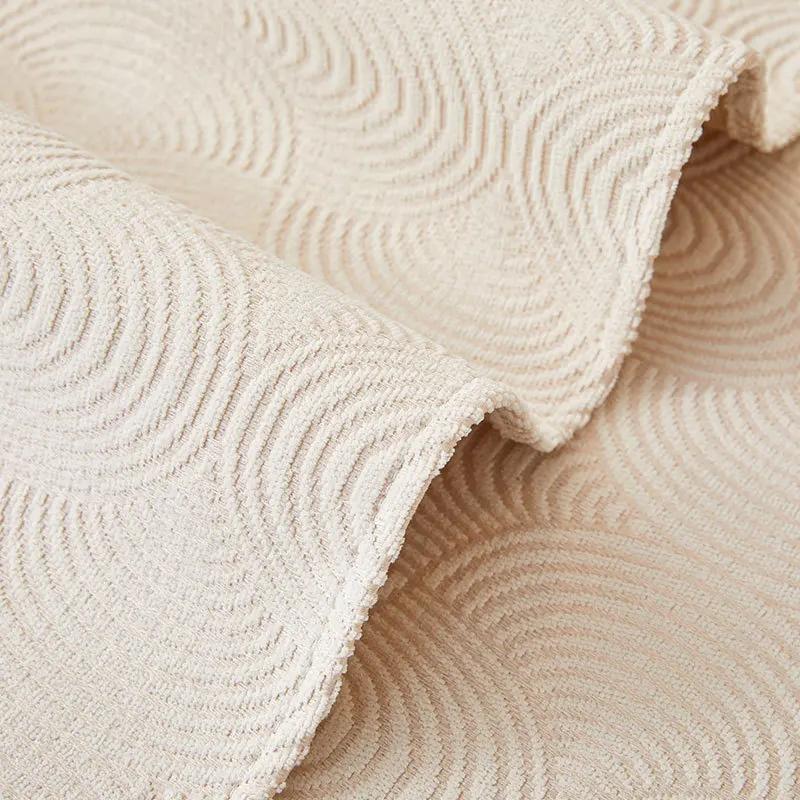 Modern Minimalist Chenille Sofa Cushion Four Season Universal Breathable Anti Slip Seat Cushion Comfortable Dustproof Sofa Towel