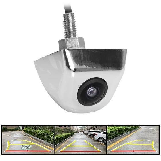 GreenYi 4089T Chips Night Vision Auto Assistance Intelligent Dynamic Trajectory Parking Line Car Reverse Backup Rear View Camera серебряный