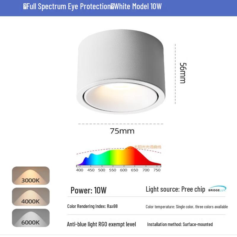 

NuFeng Adjustable Ultra-Thin LED Spotlight