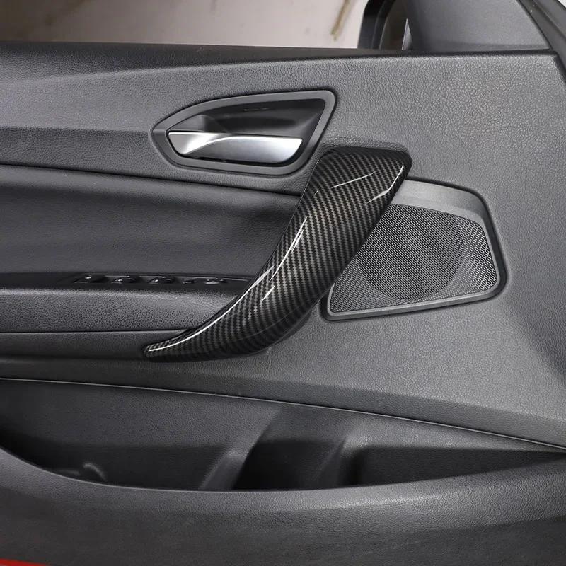 ABS-Kohlefaser-Innendekorationsaufkleber für die Zentralsteuerung des Autos, für BMW 1er 2er F20 F21 F22 F23 2012-2018, Autozubehör