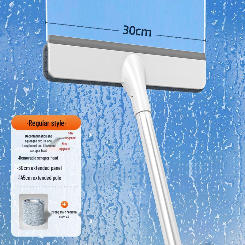New Single-Sided Glass Cleaning Tool with Water Spray for Windows