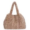 Fashi Ombre Fur Leisure Shoulder Bag Large Capacity Commuter Tote Bag New Lazy Style Texture Simple and Versatile Storage Bags