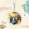 6cm Cute Anime Scum Villain Self Saving System Acrylic Keychain Shen Qingqiu Luo Binghe Cosplay Bag Pendant Decoration Toys Gitf