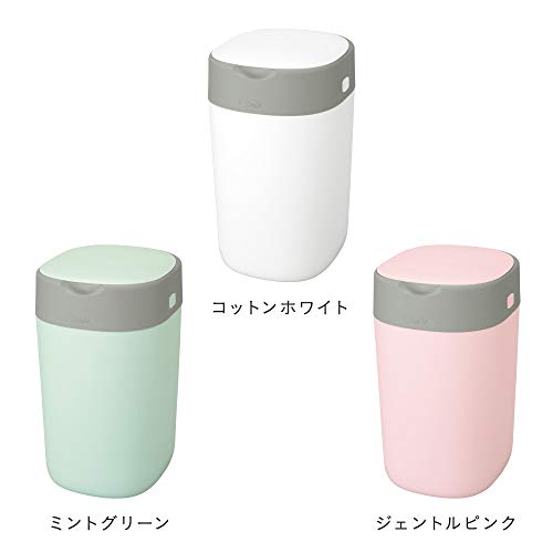 Combi Disposable Diaper Disposal Pot, Strong Odor Resistant Antibacterial Diaper Pot Poitec Advance Cotton White Comes with 1 cassette (For Poitec Adv
