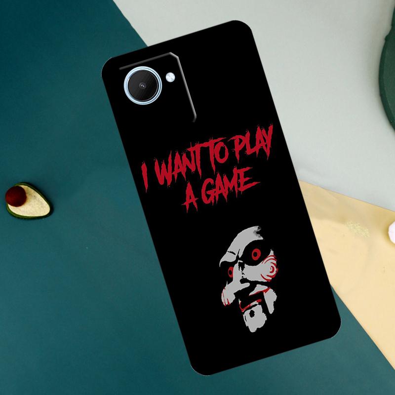 SAW The Jigsaw Killer Horror Film For Realme 9 10 11 Pro Plus GT Neo 5 3 3T C11 C15 C25s C21Y C30 C31 C33 C35 C53 C55 Case
