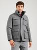 Winter Jacket Jack & Jones Jprccalex Wool Blend Field Jacket Sn (12259033) Grey Melange
