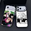 J-jujutsu kaisen  phone case for iPhone 17 17Air 16 15 14 13 12 11 Pro Max Plus Colorful Silver