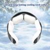 2025 Neck Cooling Tube Ring Summer Cooler Rings Neck Circle Reusable Neck Cooling Ring Ice Cushion Tube For Adults Jogging Fishing