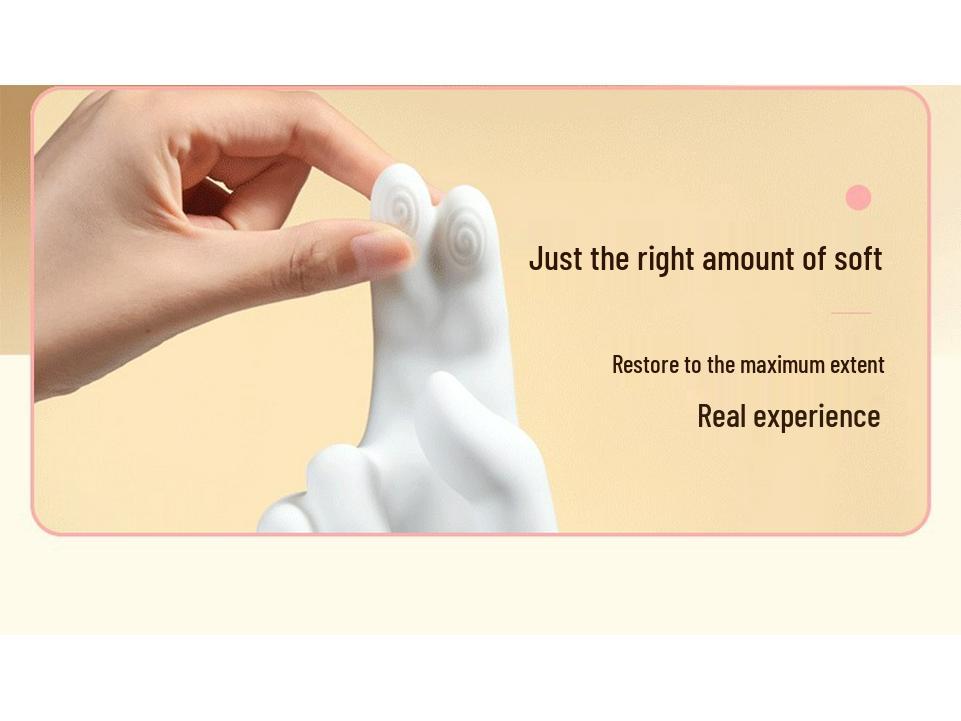 Cross Gold Right-Handed G-spot Vibrator with Heating and Double Finger Buckle