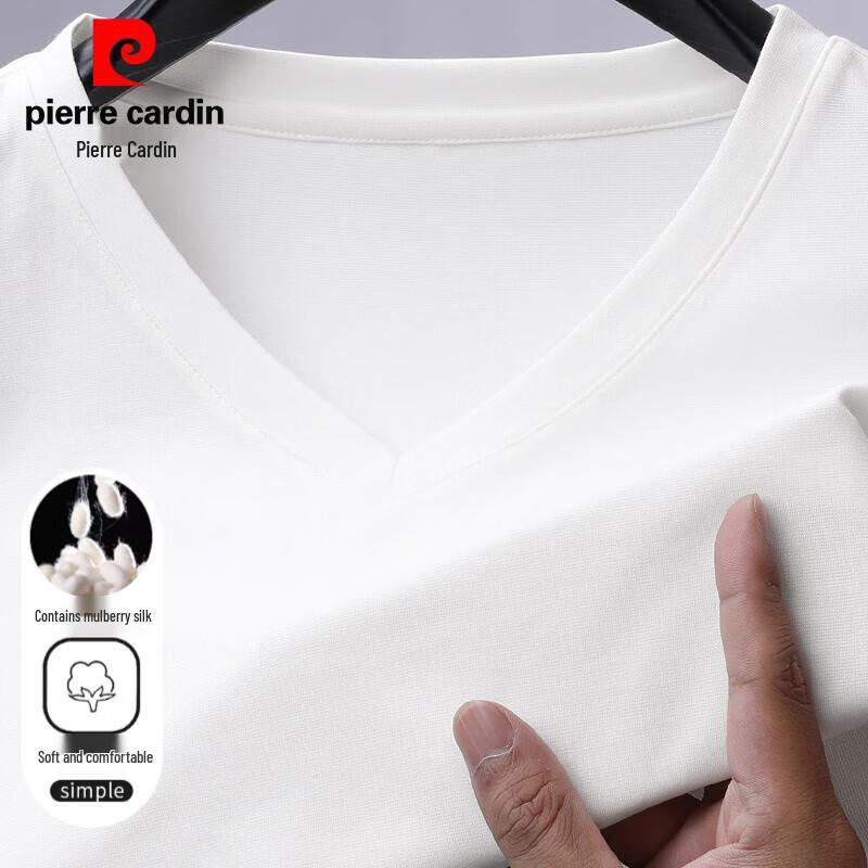 

Мужская футболка Pierre Cardin с V-образным вырезом и длинным рукавом 3XL